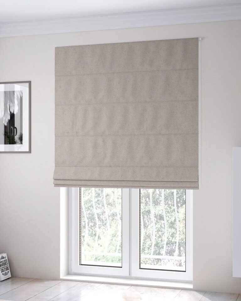 Estor Plegable Loneta Soft FR R - Beige